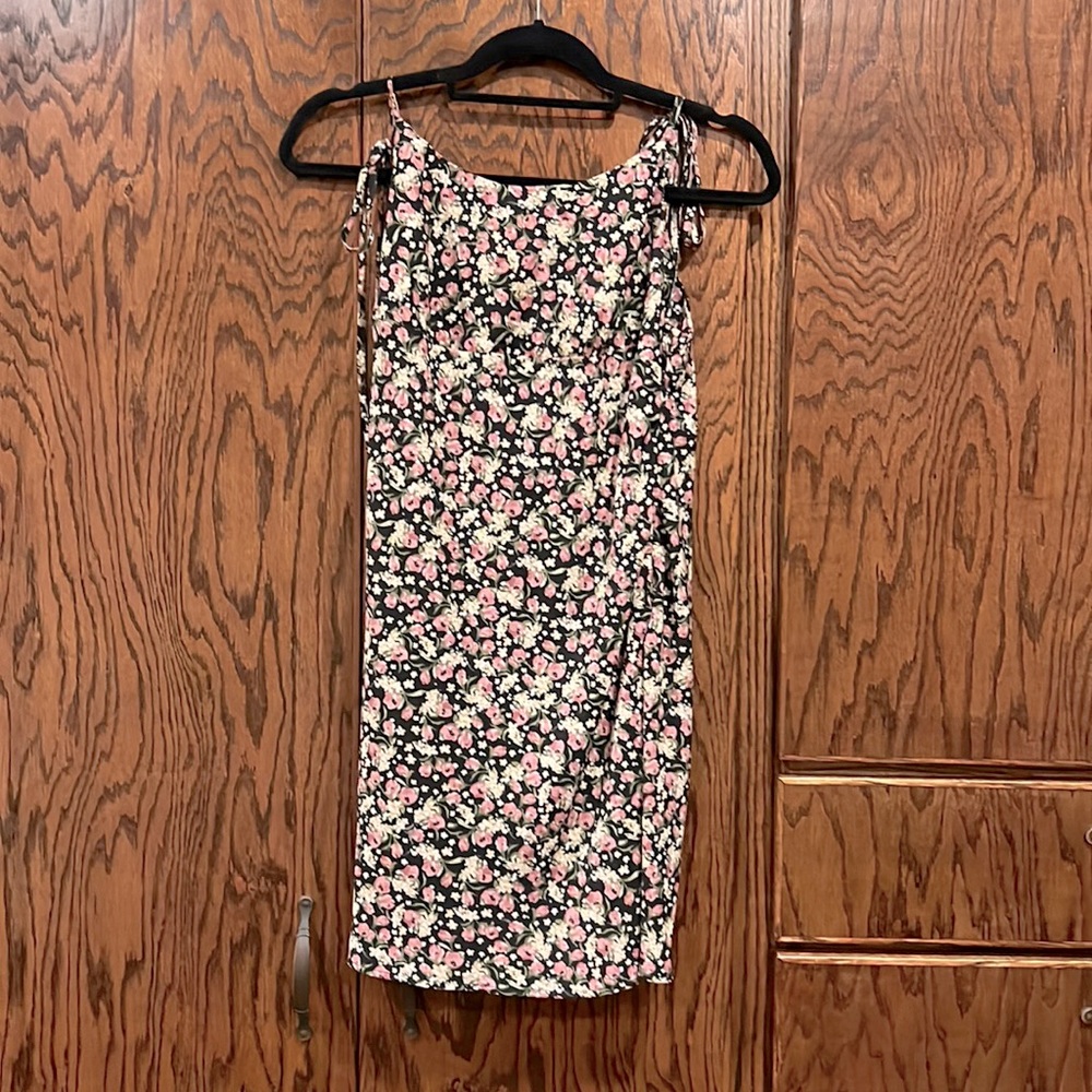 Mini floral dress